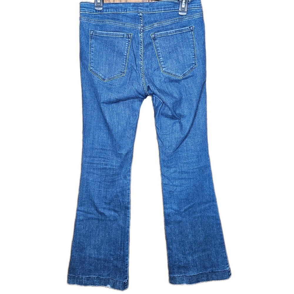 Banana Republic Premium Denim Sailor Flare Jeans, Size 29 (6) - Picture 4 of 10